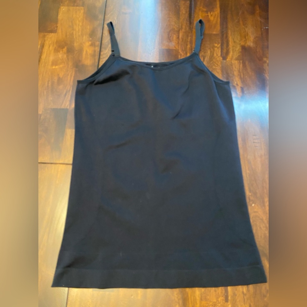Shapermint Essentials All Day Every Day Scoop Neck Cami Black  3XL - Picture 2 of 8